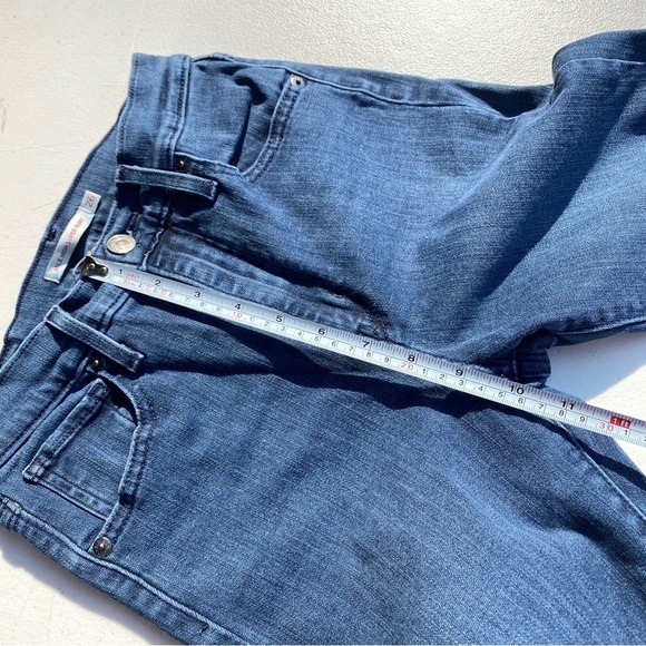 Levi’s Mile High Super Skinny jeans womens 26 denim raw hem distressed ankle - Picture 9 of 10